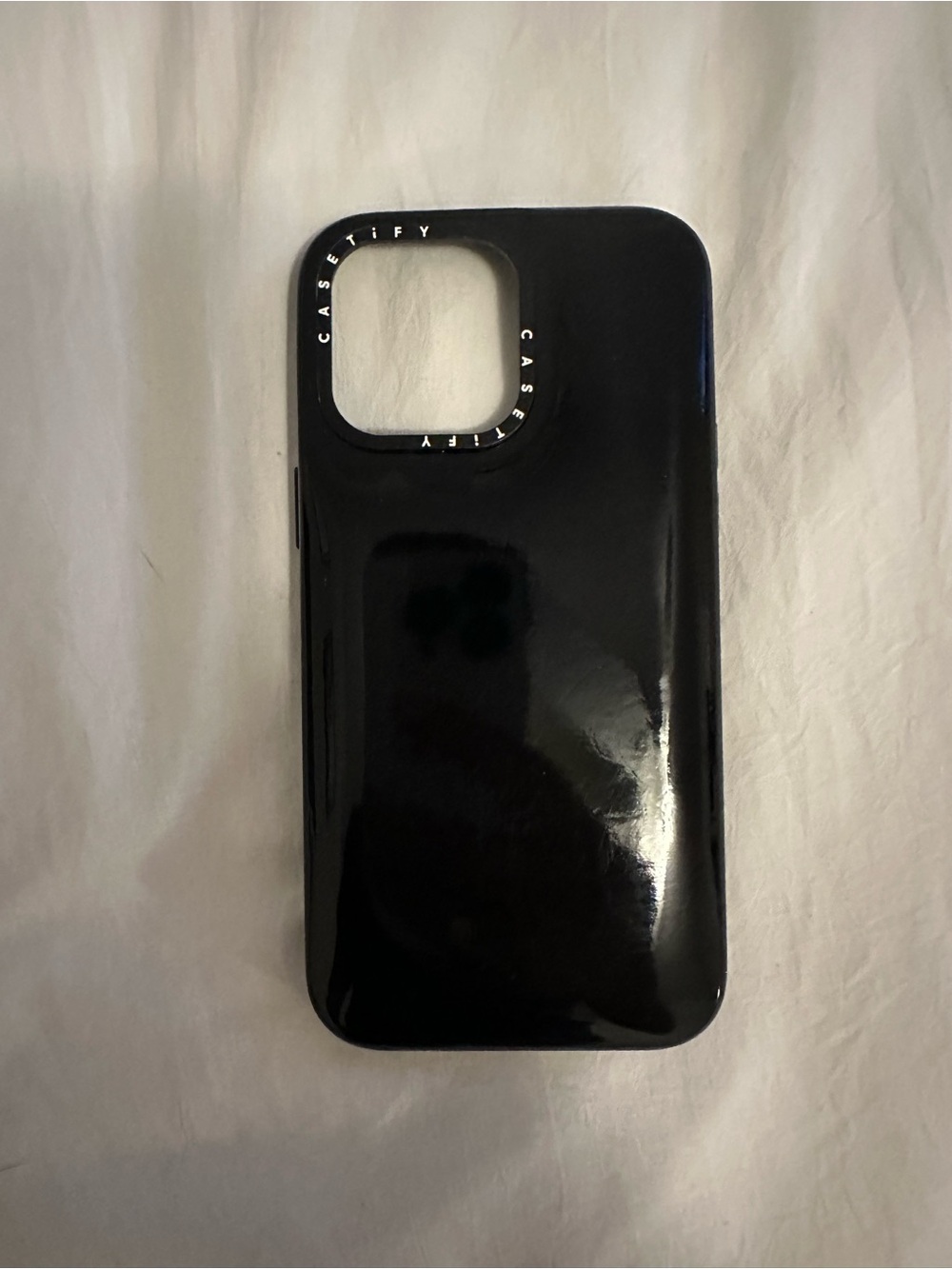 Casetify Glossy Pillow Black Phone Case